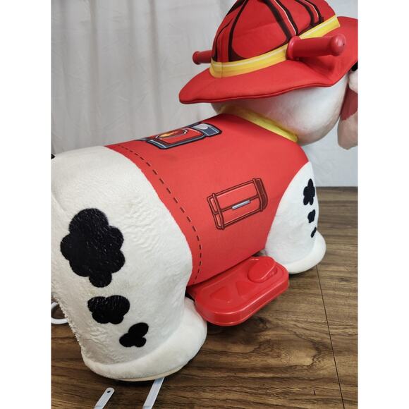 Nick Jr Paw Patrol Marshall 6V Plush Ride-on Rare Marshall - WORKS, No Charger - Picture 8 of 16